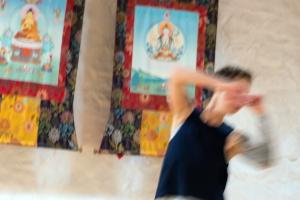 Woman dancing
